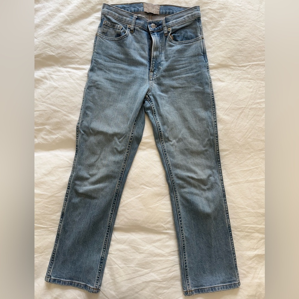 Everlane Cheeky Bootcut Crop Jeans